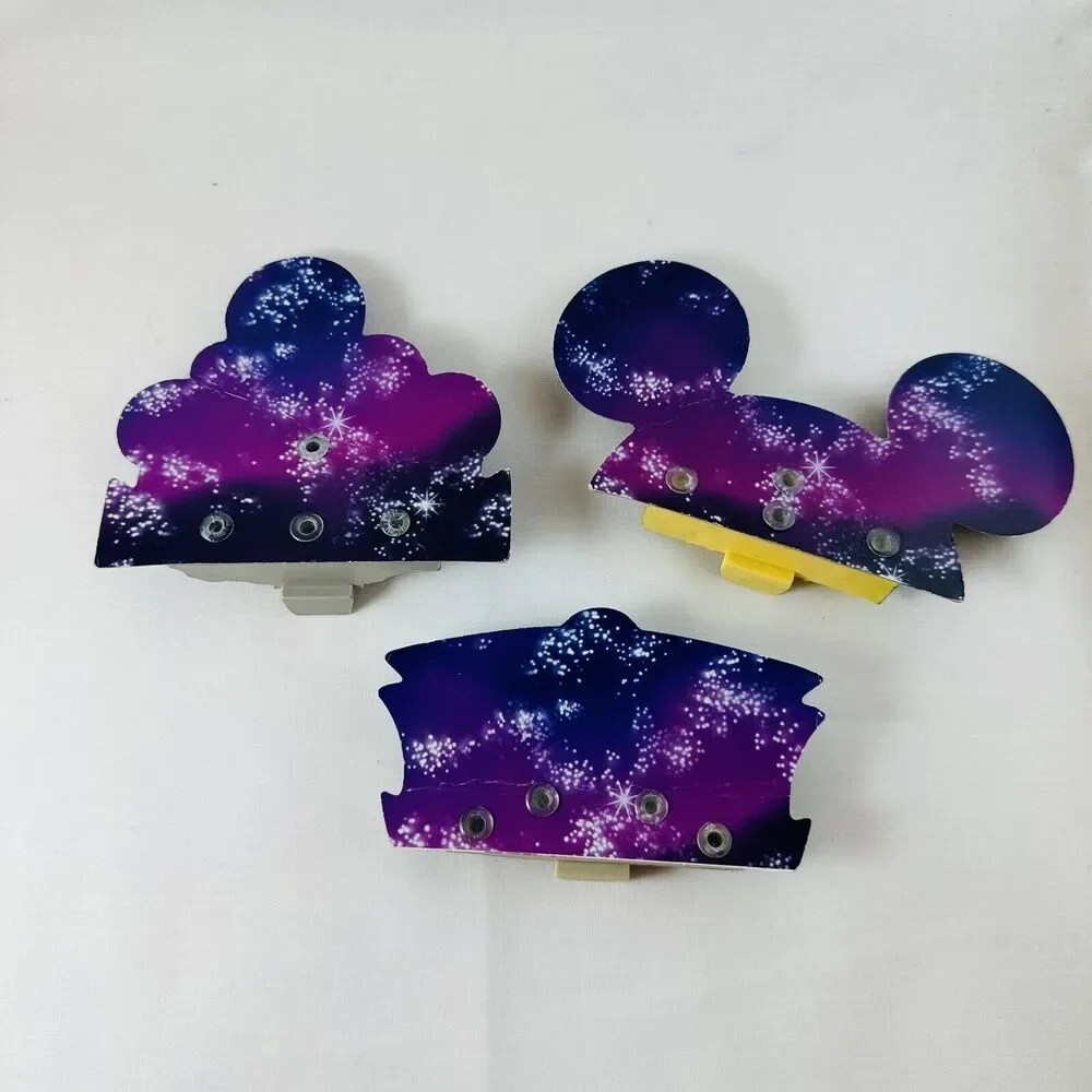 Game Replacement Pieces Disney Magic Kingdom Board Game 3-D 6pc ATTRACTIONS